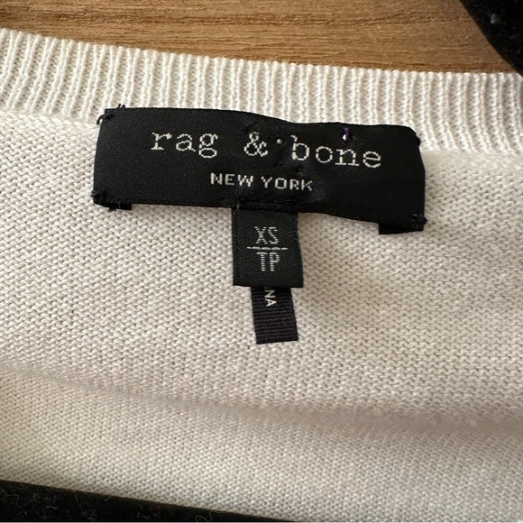 Rag & Bone Nicki Palm Graphic Intarsia Pullover Sweater XS - Picture 6 of 6